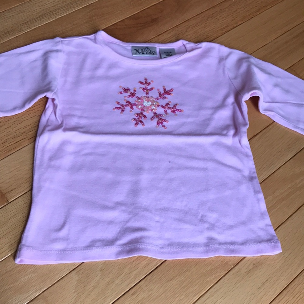 Long sleeve shirt for girls 5/6 yrs old